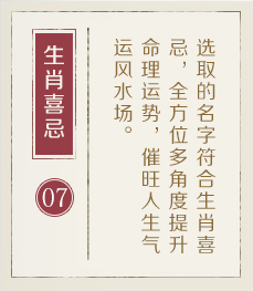 浚县起名流程七